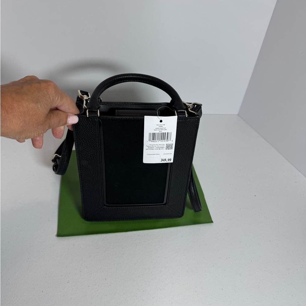 Kate Spade Black Textured Crossbody Bag - Picture 5 of 9